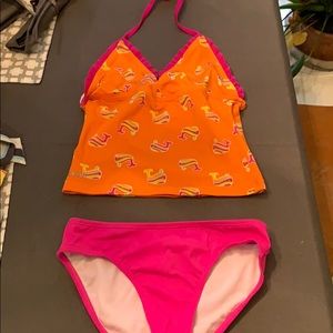 Cute girls size 14 Speedo tankini!